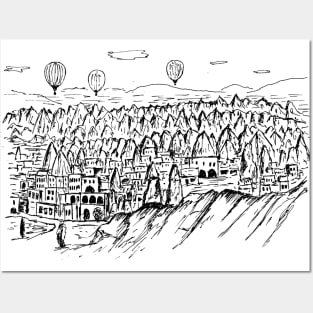 Cappadocia Posters and Art